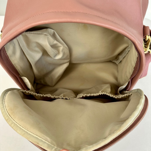 Skip Hop Greenwich Simply Chic Diaper Backpack Dusty Rose Pink - Picture 7 of 13